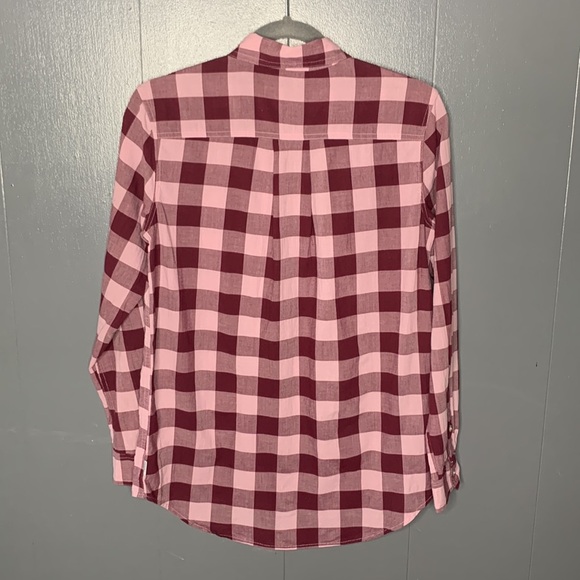 Eddie Bauer Everyday Plaid Shirt Size Small - Picture 7 of 7